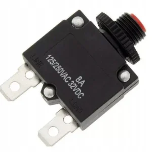 BEZPIECZNIK WYŁĄCZNIK TERMOBIMETALICZNY MR1 6A NADPRĄDOWY AUTOMATYCZNY